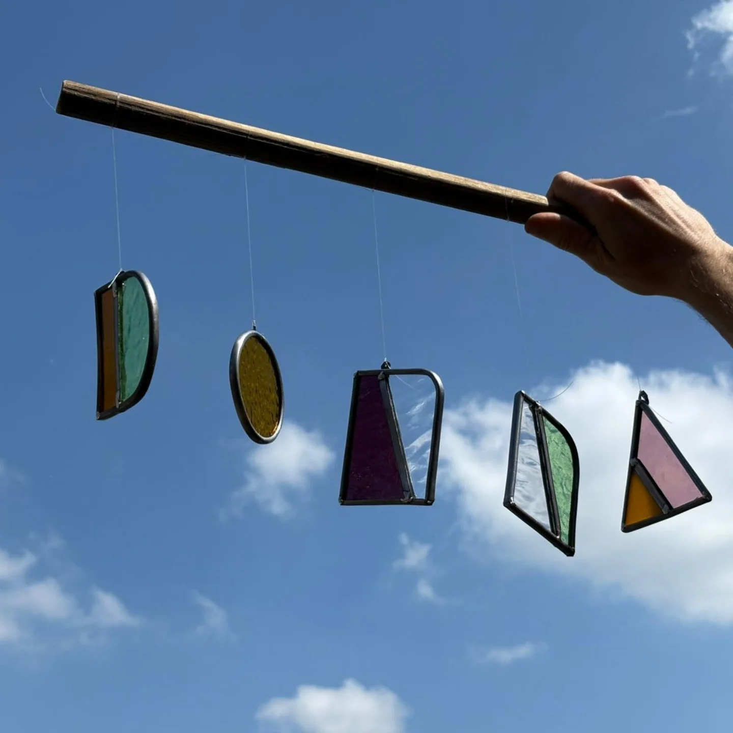 Glas in lood kunstwerk - Moderne interpretatie