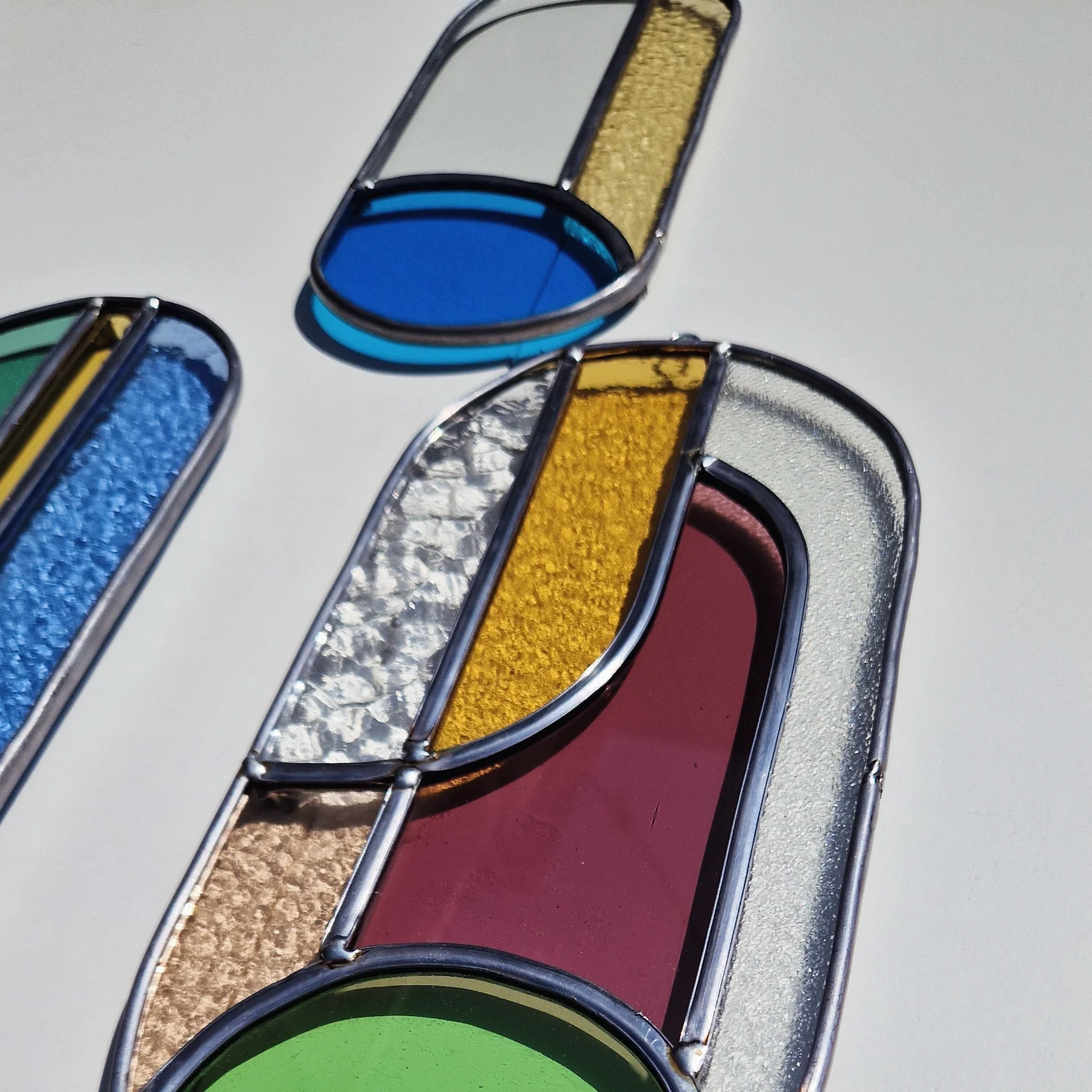 Glas in lood kunstwerk - Uniek ontwerp